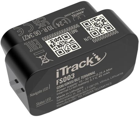 iTrack FS003 OBD Port GPS Tracker Halfords UK