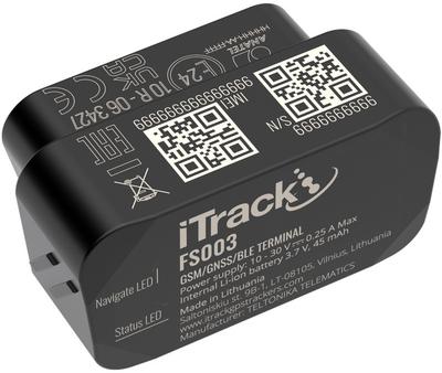 iTrack FS003 OBD Port GPS Tracker iTrack FS003 OBD Port GPS Tracker
