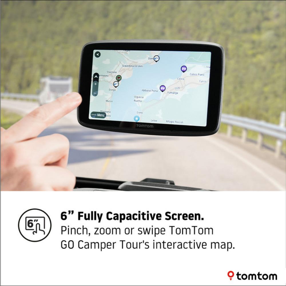 TomTom Camper Tour 6" Campervan and Caravan Sat Nav