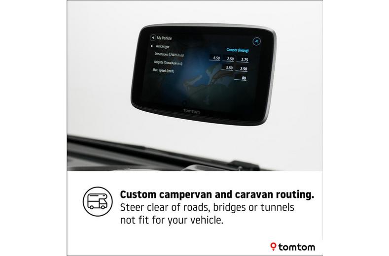 TomTom Camper Tour 6" Campervan and Caravan Sat Nav TomTom Camper Tour 6" Campervan and Caravan Sat Nav