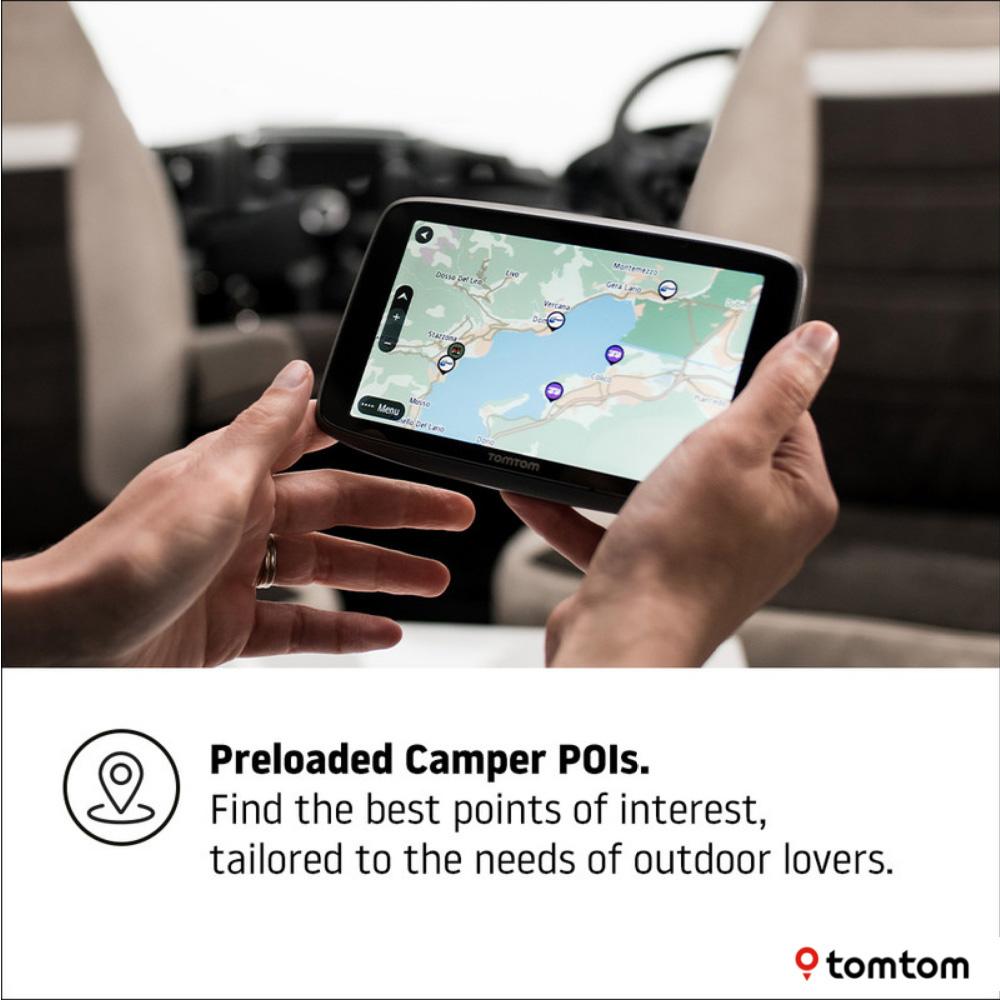 TomTom Camper Tour 6" Campervan and Caravan Sat Nav