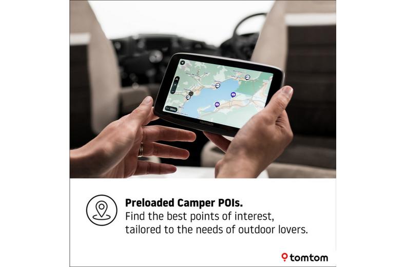 TomTom Camper Tour 6" Campervan and Caravan Sat Nav TomTom Camper Tour 6" Campervan and Caravan Sat Nav