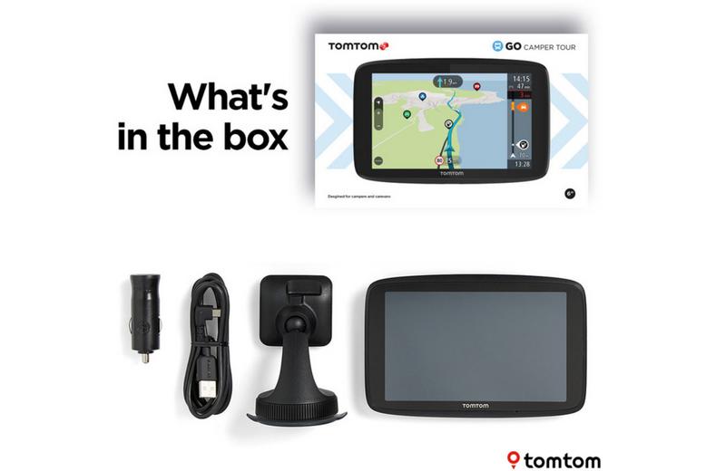 TomTom Camper Tour 6" Campervan and Caravan Sat Nav TomTom Camper Tour 6" Campervan and Caravan Sat Nav