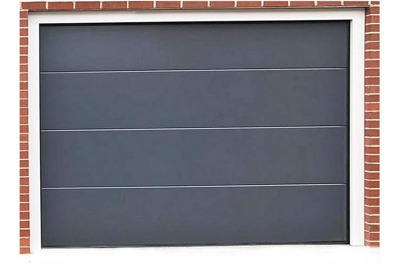 Birkdale Premium Sectional Garage Door - Grey, with Installation Birkdale Premium Sectional Garage Door - Grey, with Installation