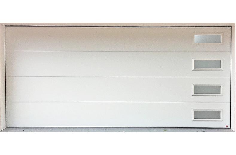 Birkdale Contemporary Garage Door - White, with Installation Birkdale Contemporary Garage Door - White, with Installation