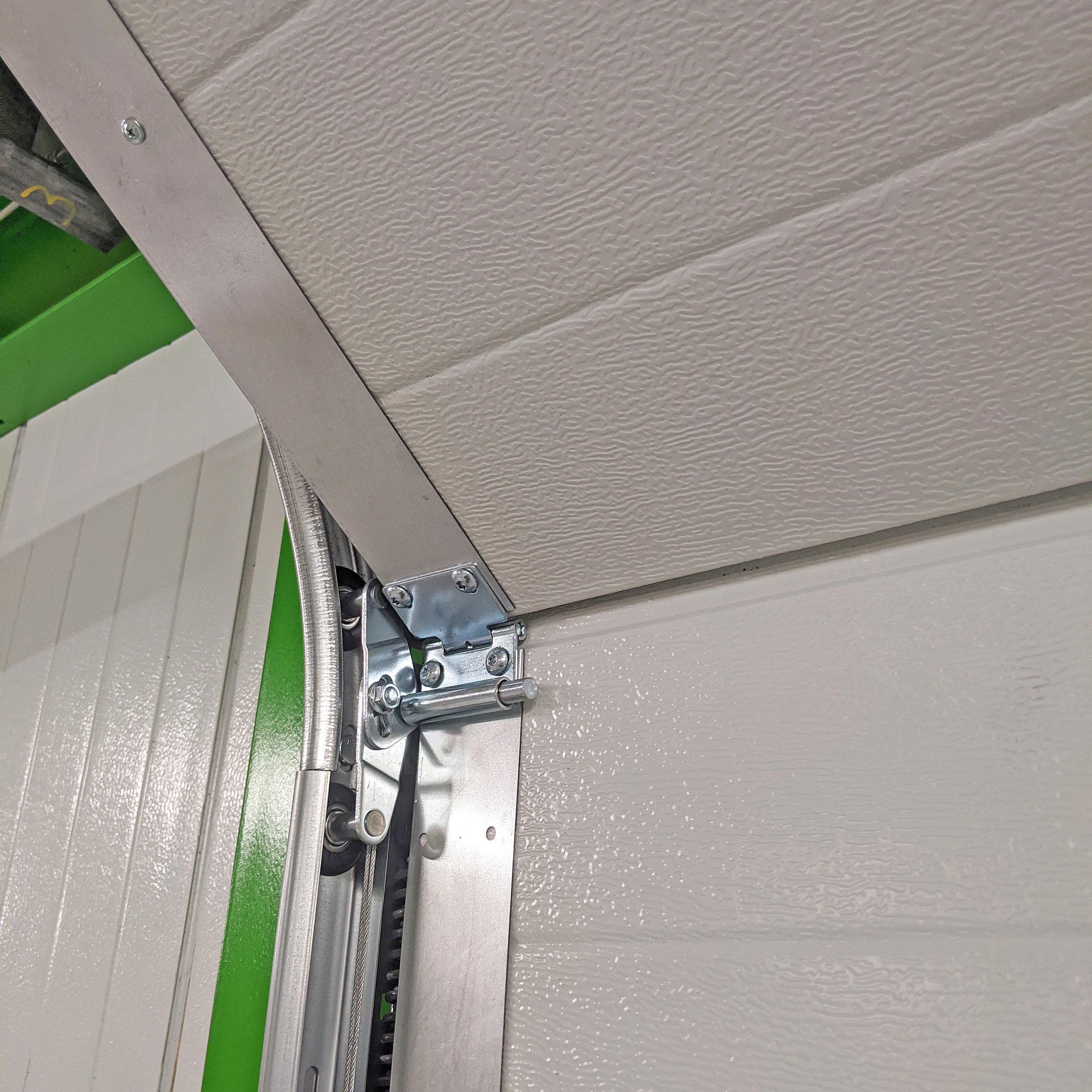 Birkdale Contemporary Garage Door - White, with Installation