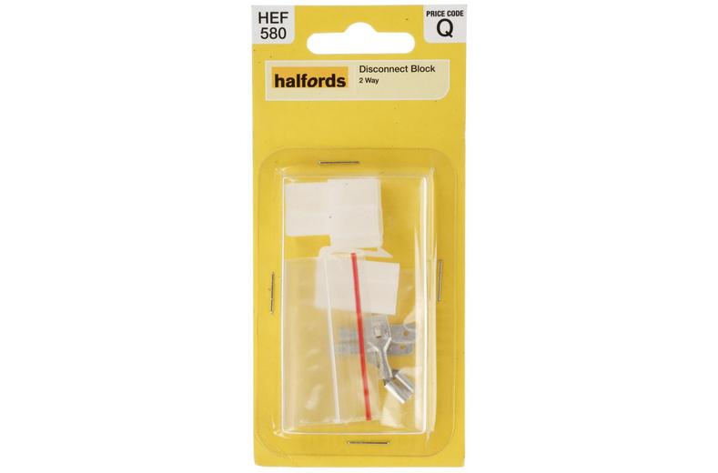 Halfords Wiring Disconnect Block 2 Way (ELEC180) Halfords Wiring Disconnect Block 2 Way (ELEC180)