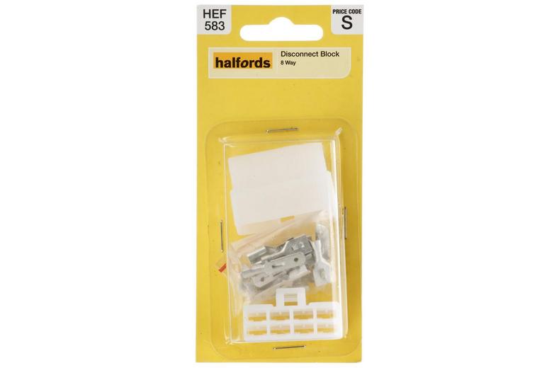 Halfords Wiring Disconnect Block 8 Way (ELEC183) Halfords Wiring Disconnect Block 8 Way (ELEC183)