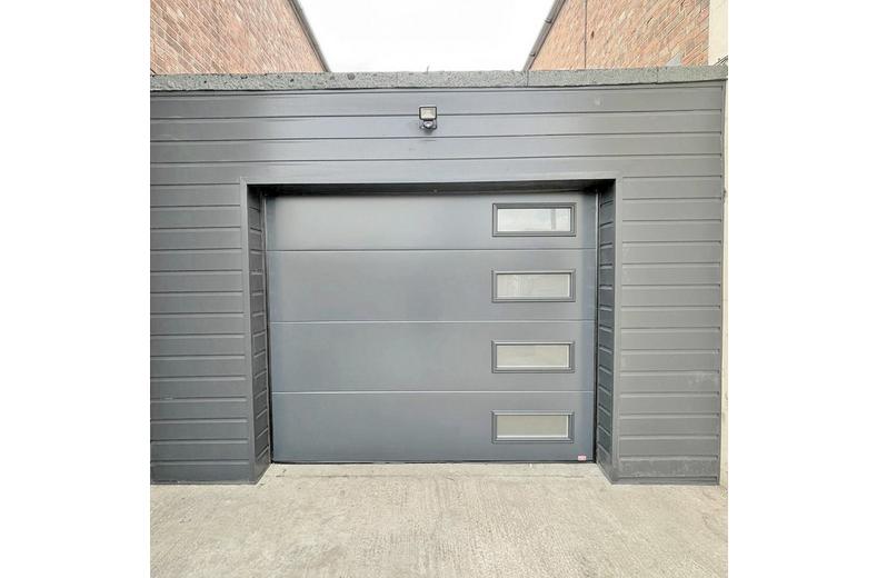 Birkdale Contemporary Garage Door - Grey, Supply Only Birkdale Contemporary Garage Door - Grey, Supply Only