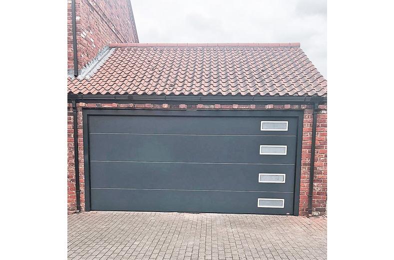 Birkdale Contemporary Garage Door - Grey, Supply Only Birkdale Contemporary Garage Door - Grey, Supply Only