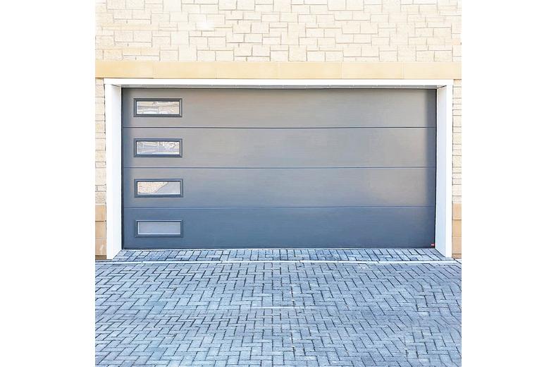 Birkdale Contemporary Garage Door - Grey, Supply Only Birkdale Contemporary Garage Door - Grey, Supply Only