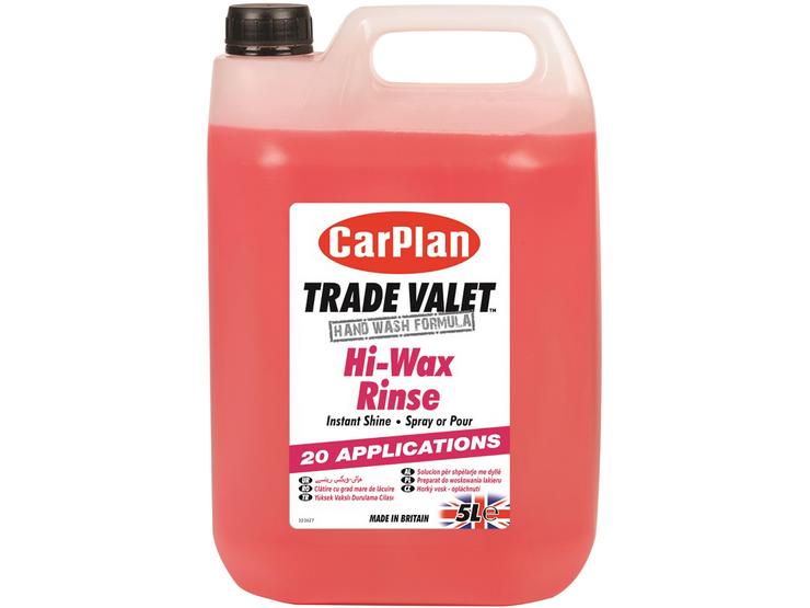 CarPlan Trade Hi-Wax Rinse 5L