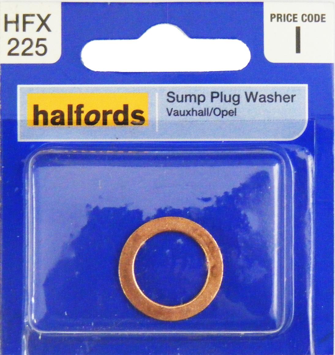 Halfords (HFX225) Sump Washer for Vauxhall/Opel Halfords UK