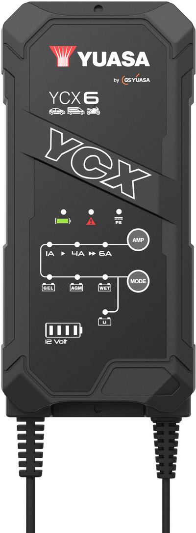 Yuasa YCX6 12V 6A Smart Charger Yuasa YCX6 12V 6A Smart Charger