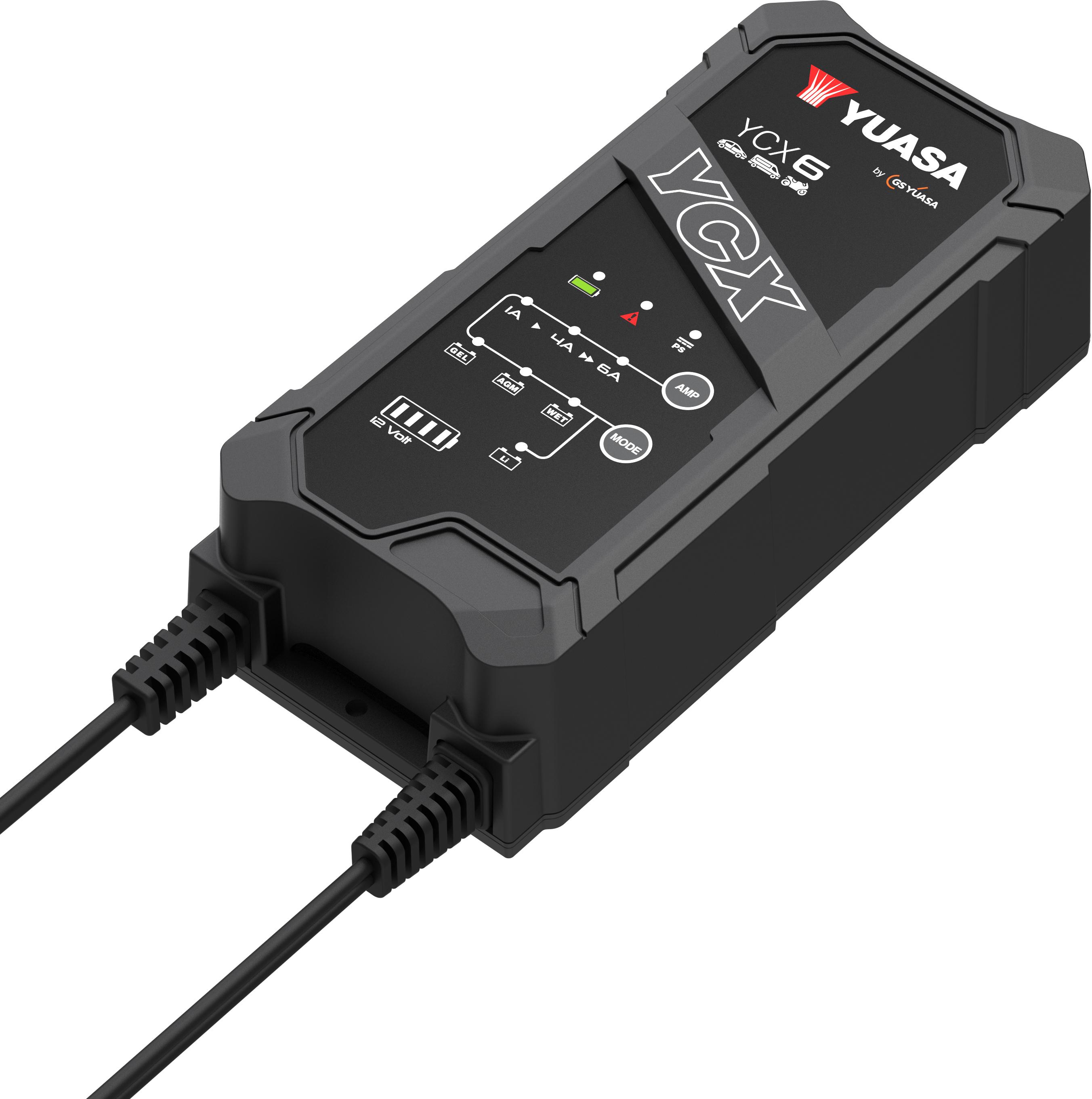 Yuasa YCX6 12V 6A Smart Charger