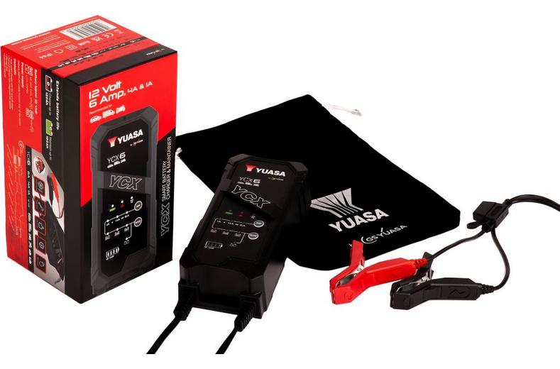 Yuasa YCX6 12V 6A Smart Charger Yuasa YCX6 12V 6A Smart Charger