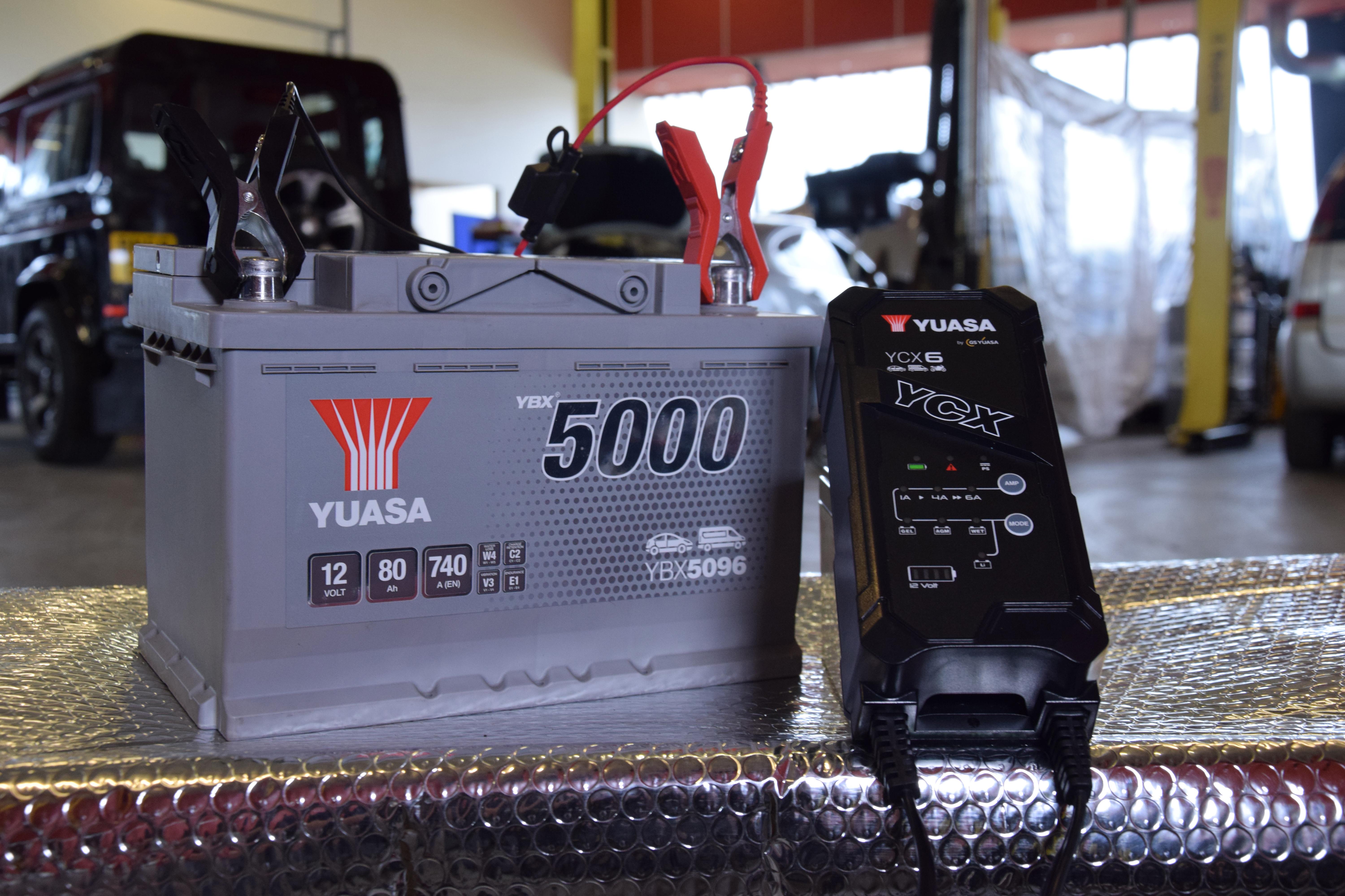 Yuasa YCX6 12V 6A Smart Charger