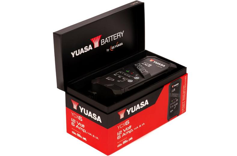 Yuasa YCX6 12V 6A Smart Charger Yuasa YCX6 12V 6A Smart Charger