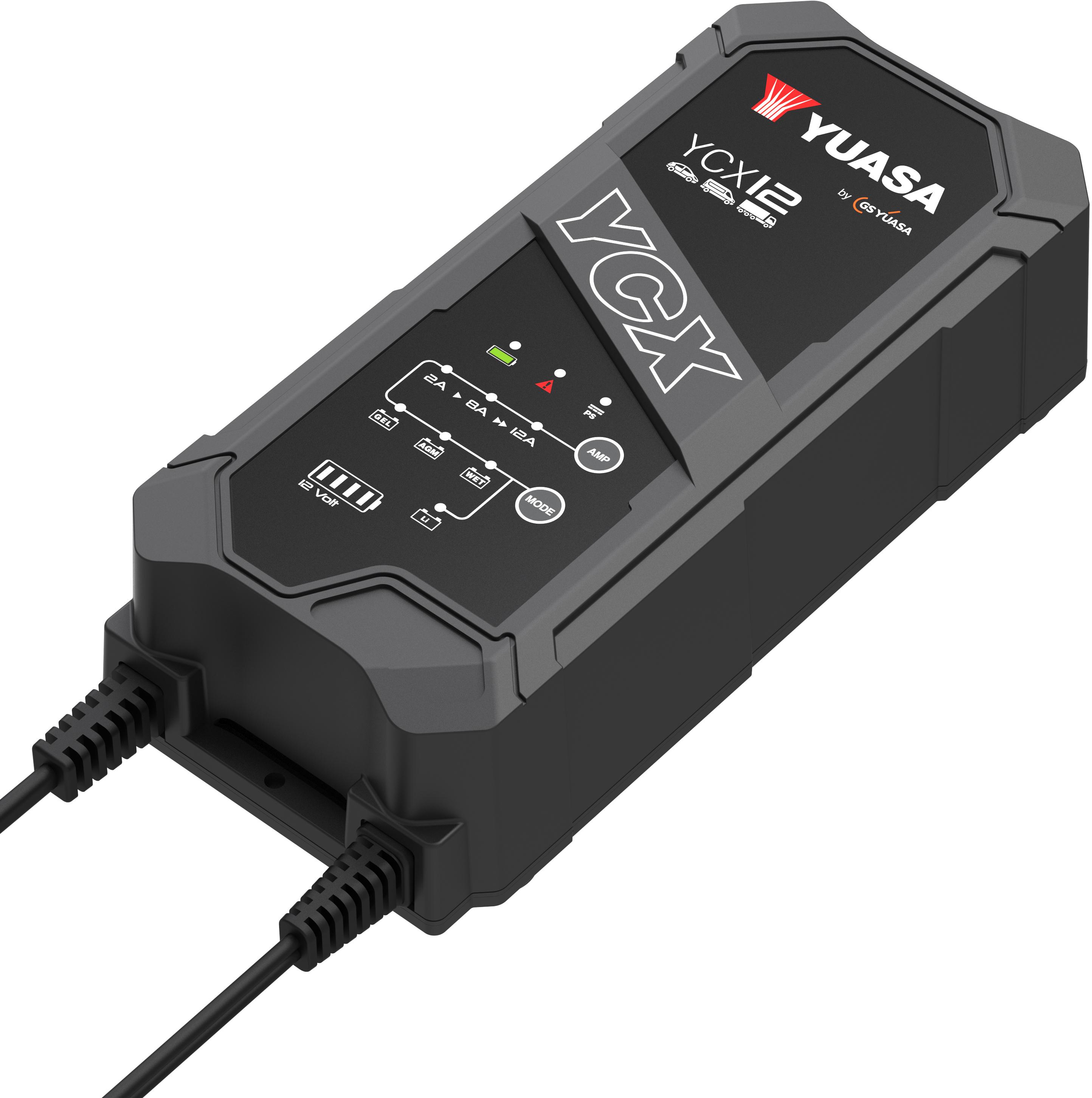 Yuasa YCX12 12V 12A Smart Charger