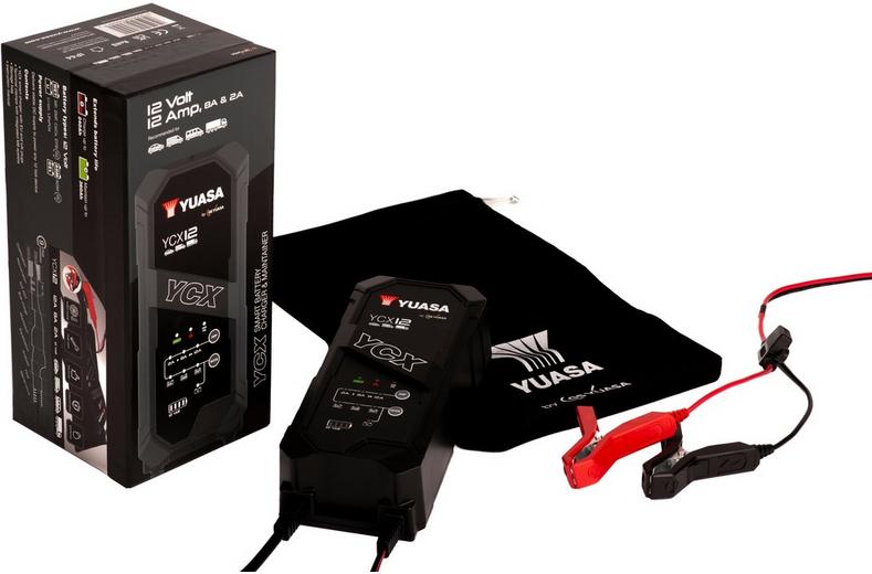 Yuasa YCX12 12V 12A Smart Charger Yuasa YCX12 12V 12A Smart Charger
