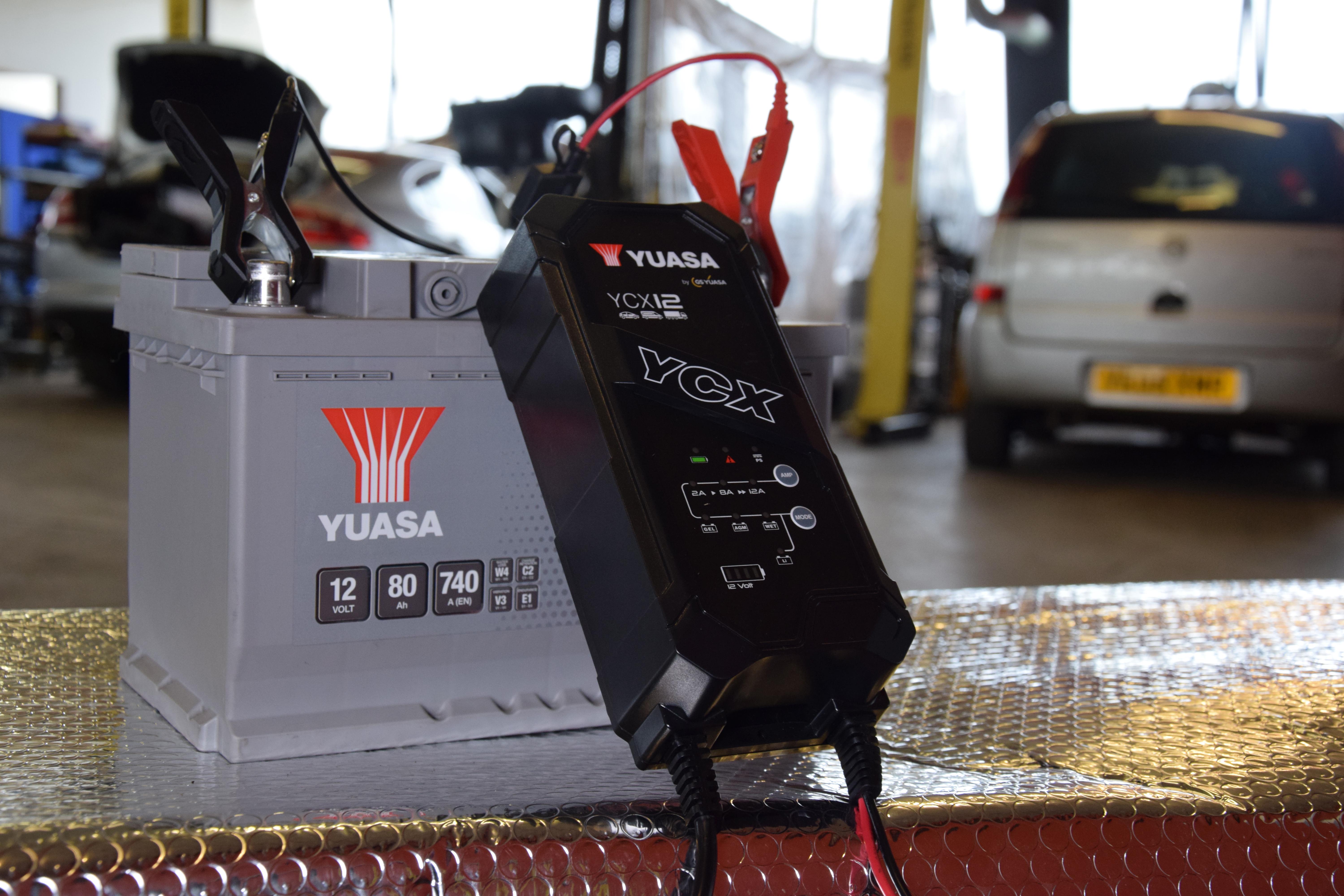 Yuasa YCX12 12V 12A Smart Charger
