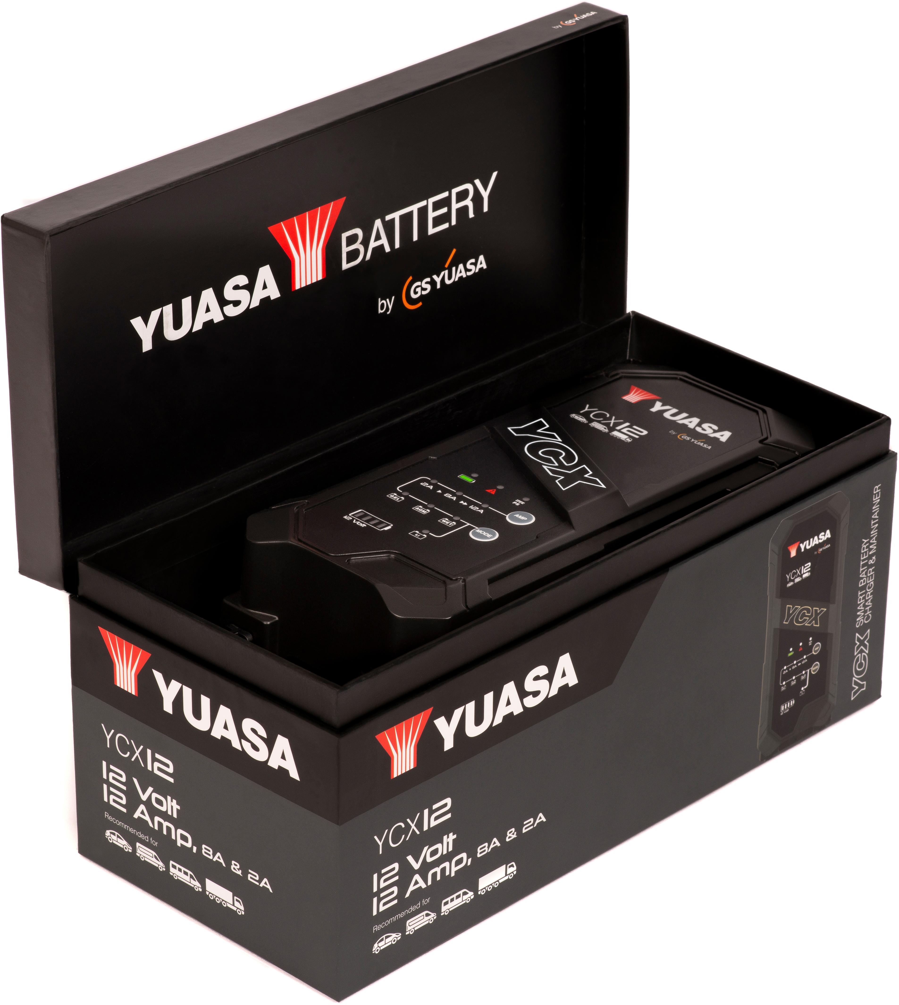 Yuasa YCX12 12V 12A Smart Charger