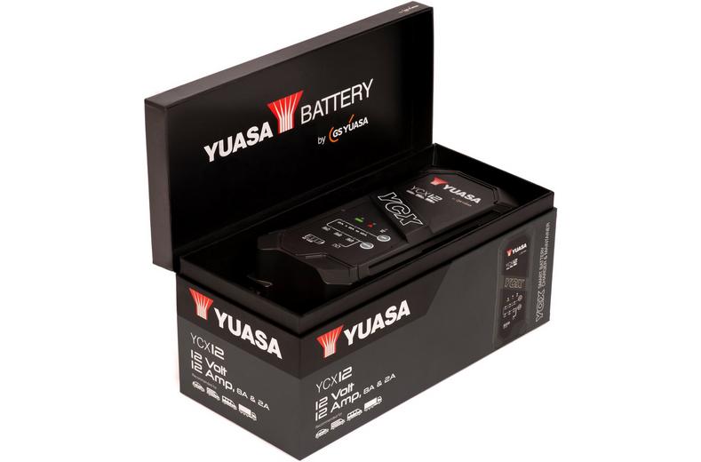 Yuasa YCX12 12V 12A Smart Charger Yuasa YCX12 12V 12A Smart Charger