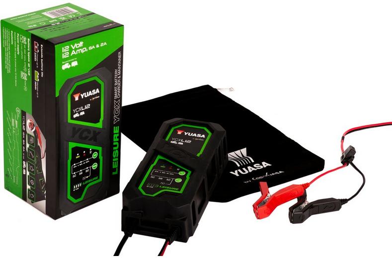 Yuasa YCXL12 12V 12A Leisure Smart Charger Yuasa YCXL12 12V 12A Leisure Smart Charger