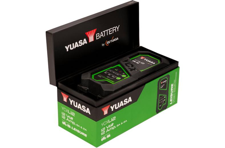 Yuasa YCXL12 12V 12A Leisure Smart Charger Yuasa YCXL12 12V 12A Leisure Smart Charger