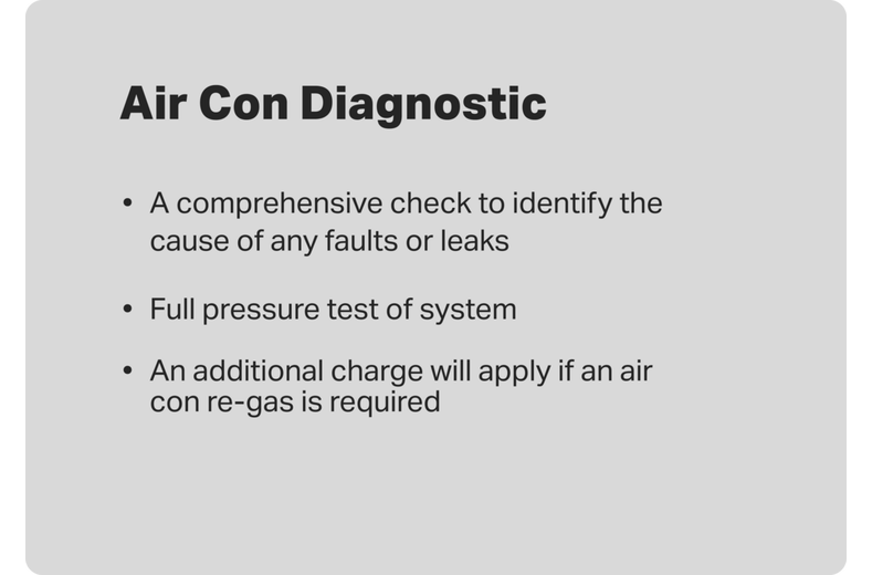 Air Con Diagnostic Air Con Diagnostic