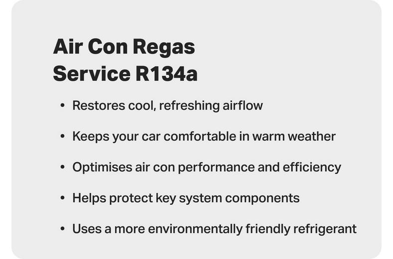 Air Con Regas Service (R134a) Air Con Regas Service (R134a)