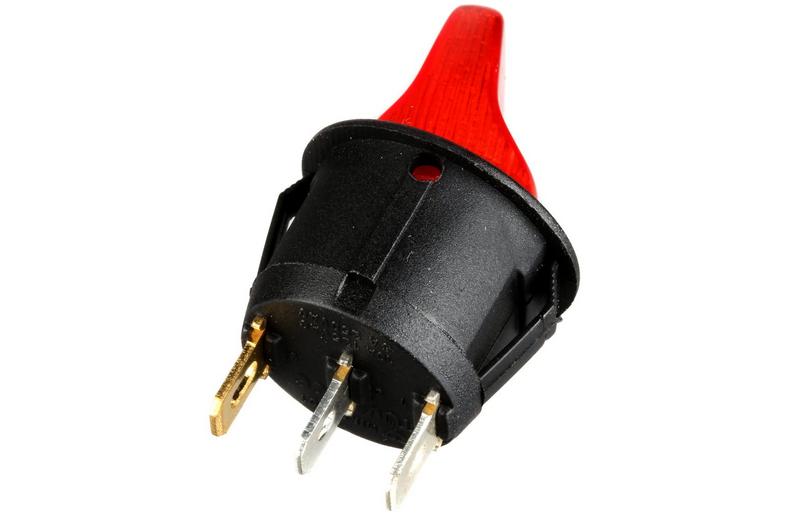 Halfords Mini Flick Switch On/Off Illuminated Red (HEF591) Halfords Mini Flick Switch On/Off Illuminated Red (HEF591)