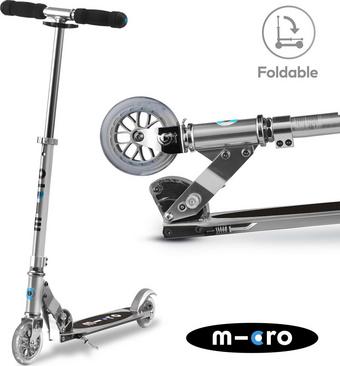 Micro Sprite Silver Kids Scooter