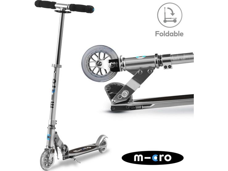 Micro Sprite Silver Kids Scooter