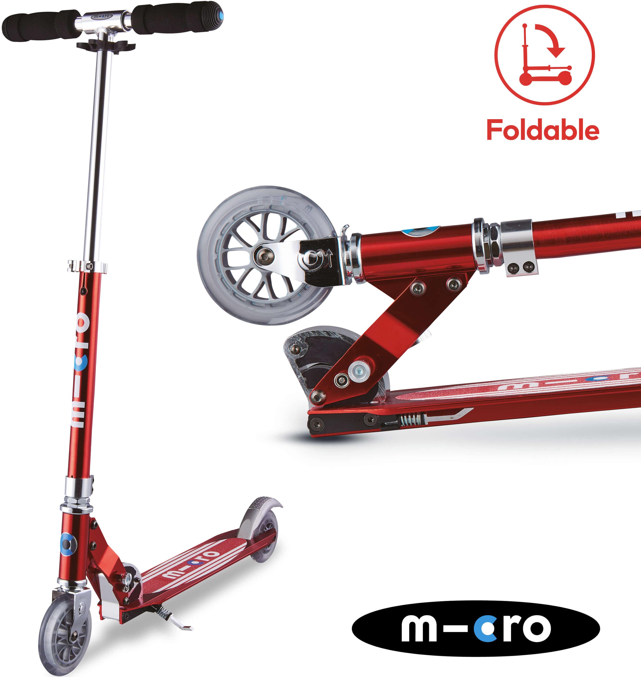 Halfords Micro Sprite Classic Kids Scooter, Red | Extra 8% off for BC Members