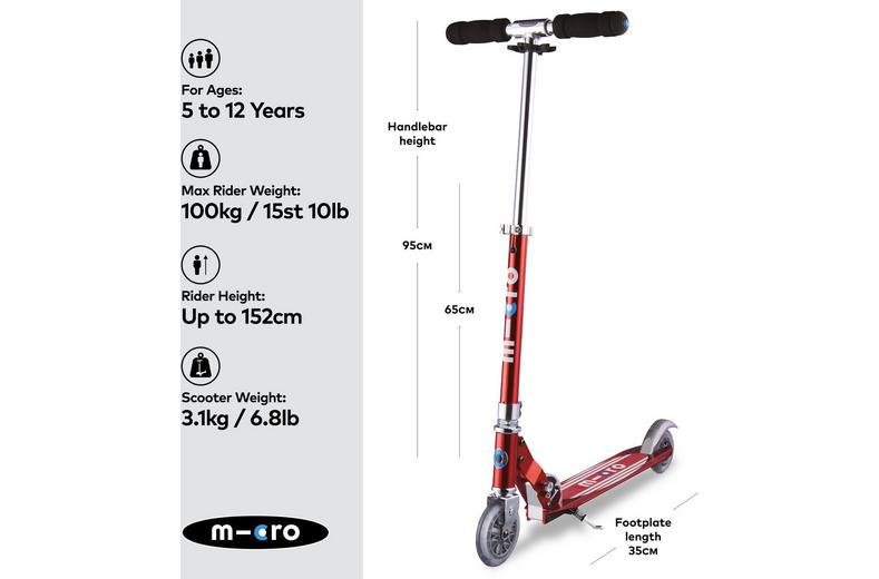 Micro Sprite Classic Kids Scooter 5 Years + Micro Sprite Classic Kids Scooter 5 Years +