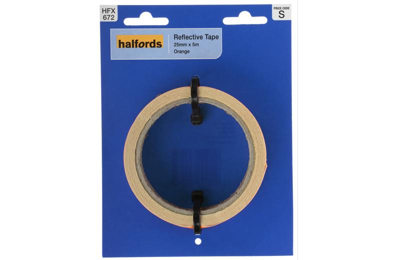 Halfords Reflective Tape Orange (FIXG361) Halfords Reflective Tape Orange (FIXG361)