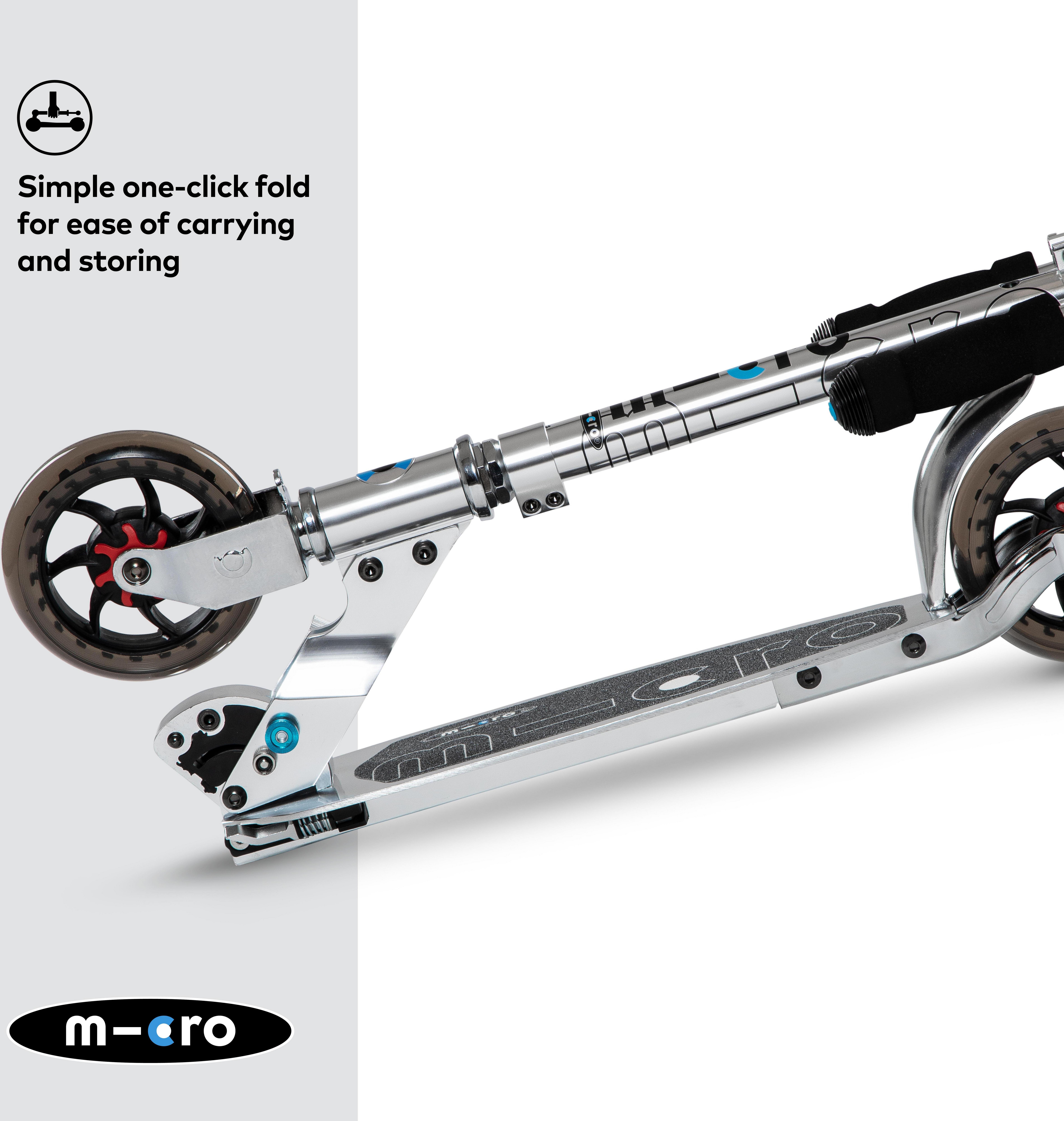 Micro Speed Classic Foldable Silver: 8 Years +