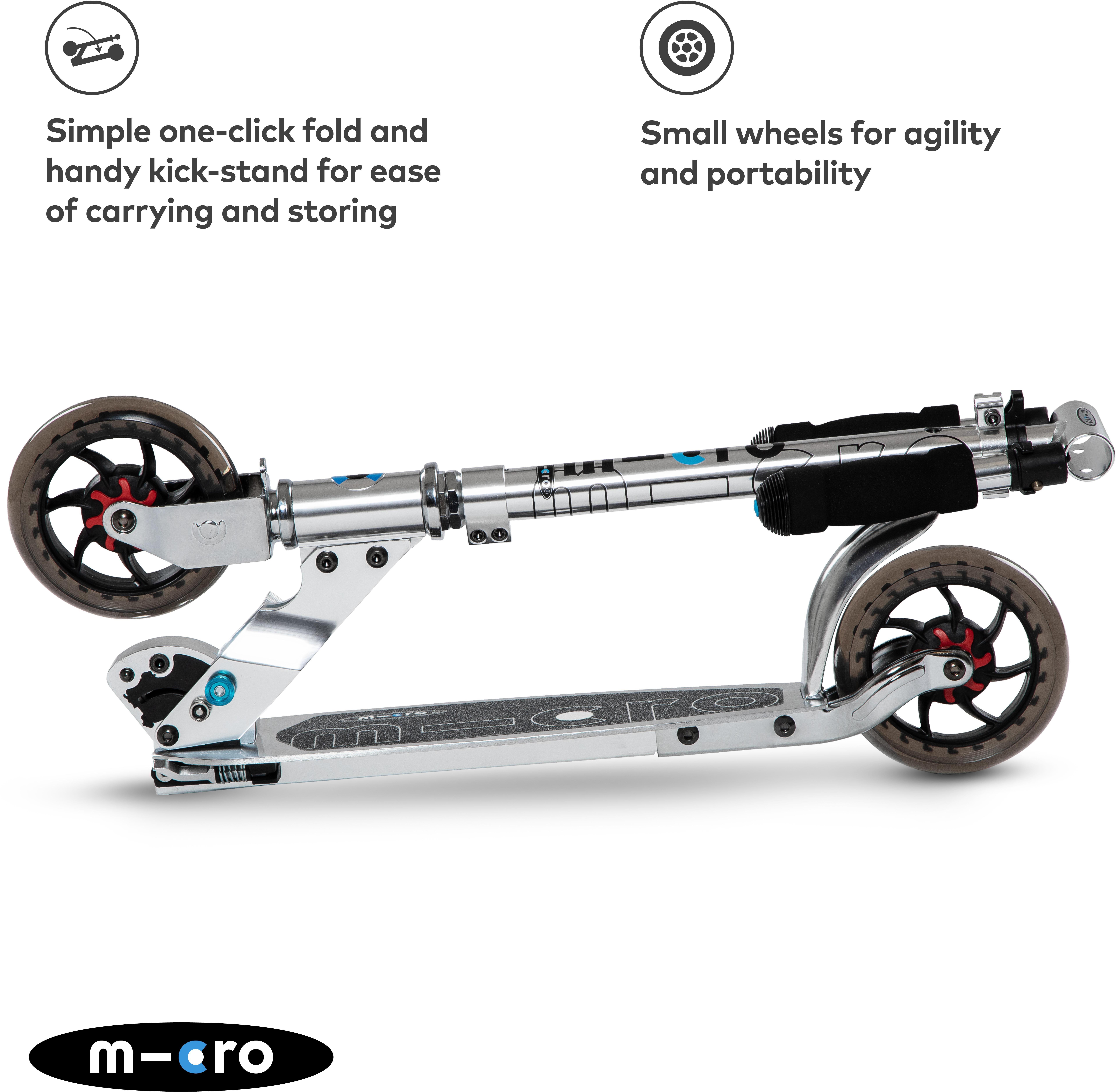 Micro Speed Classic Scooter, Silver