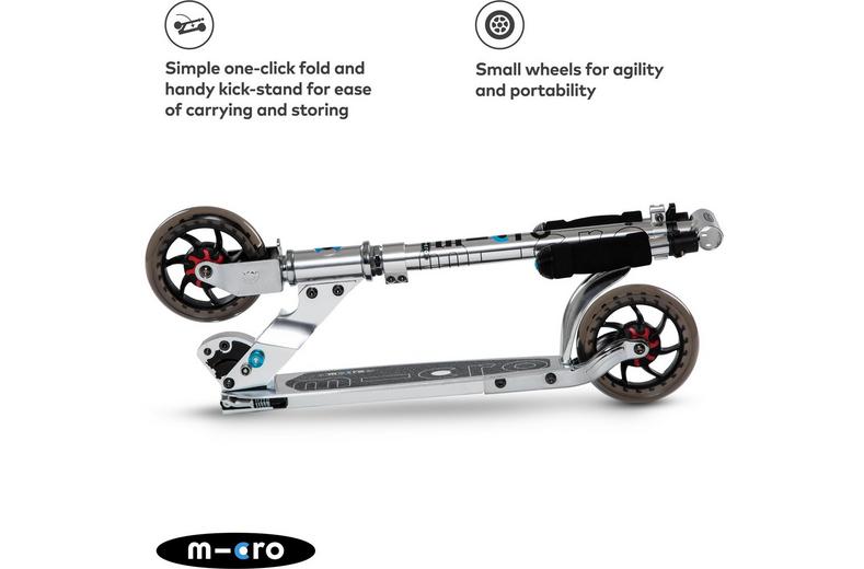Micro Speed Classic Scooter, Silver Micro Speed Classic Scooter, Silver