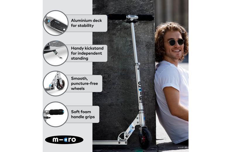 Micro Speed Classic Foldable Silver: 8 Years + Micro Speed Classic Foldable Silver: 8 Years +