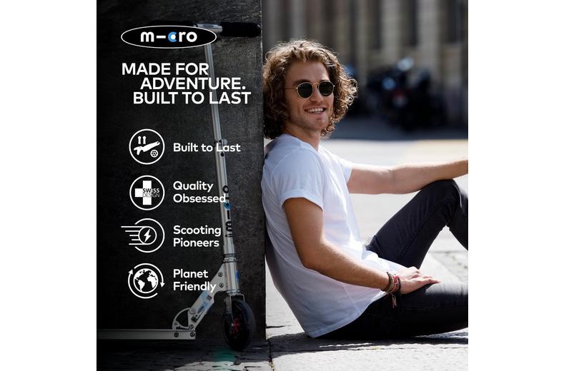 Micro Speed Classic Scooter, Silver Micro Speed Classic Scooter, Silver