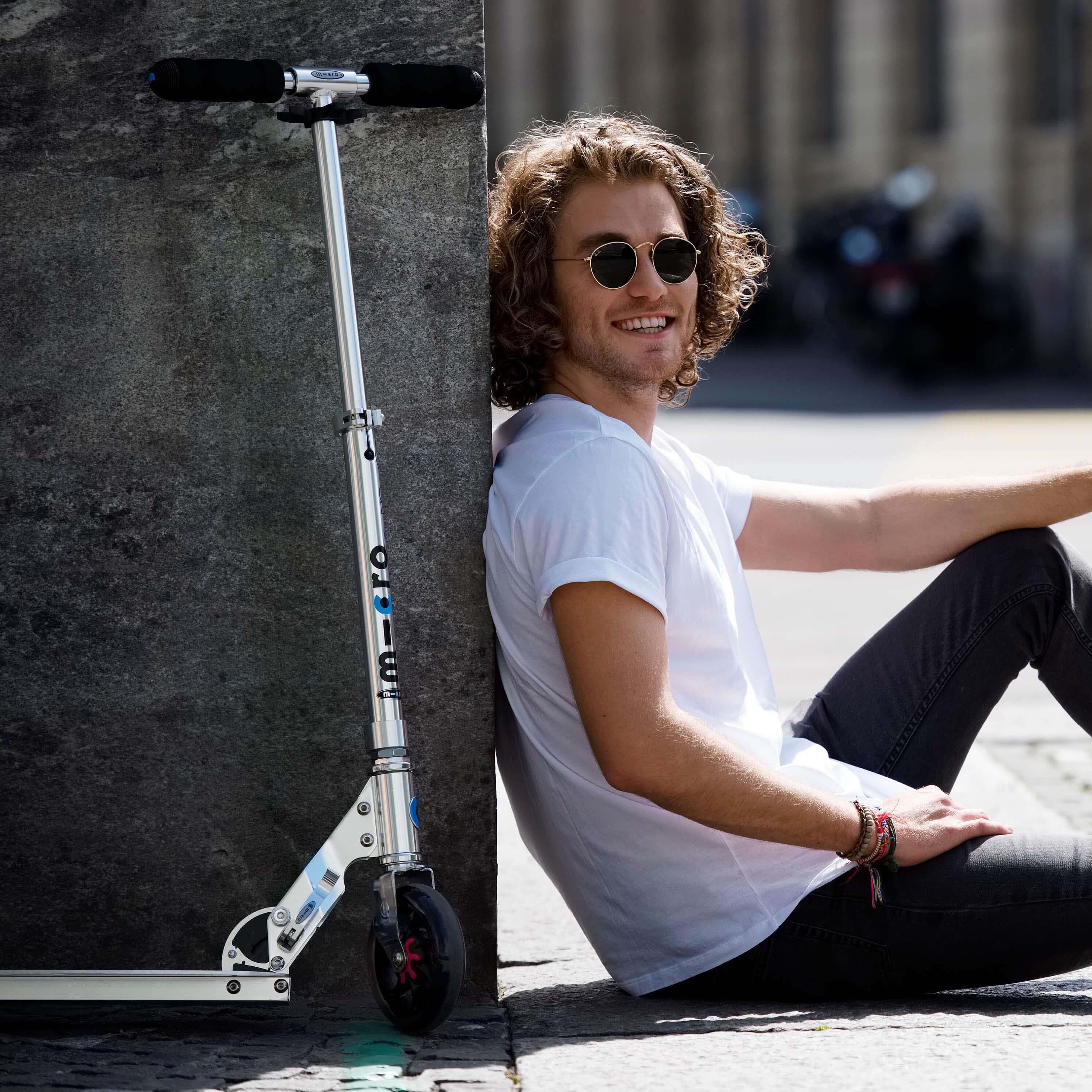 Micro Speed Classic Scooter, Silver