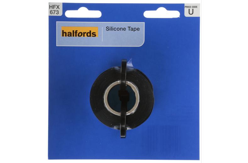 Halfords Silicone Tape Black. (FIXG358) Halfords Silicone Tape Black. (FIXG358)