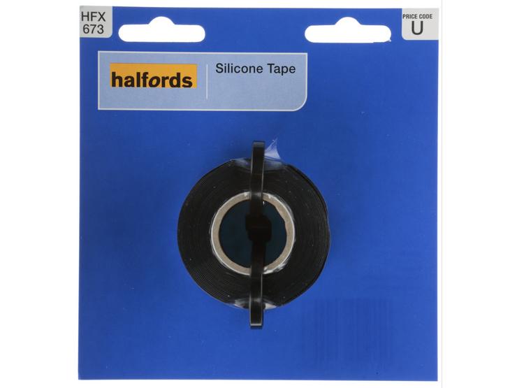 Halfords Silicone Tape Black. (FIXG358)
