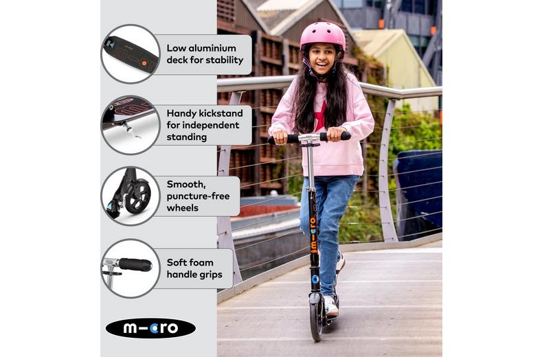 Micro Classic Foldable Black: 8 Year + Micro Classic Foldable Black: 8 Year +