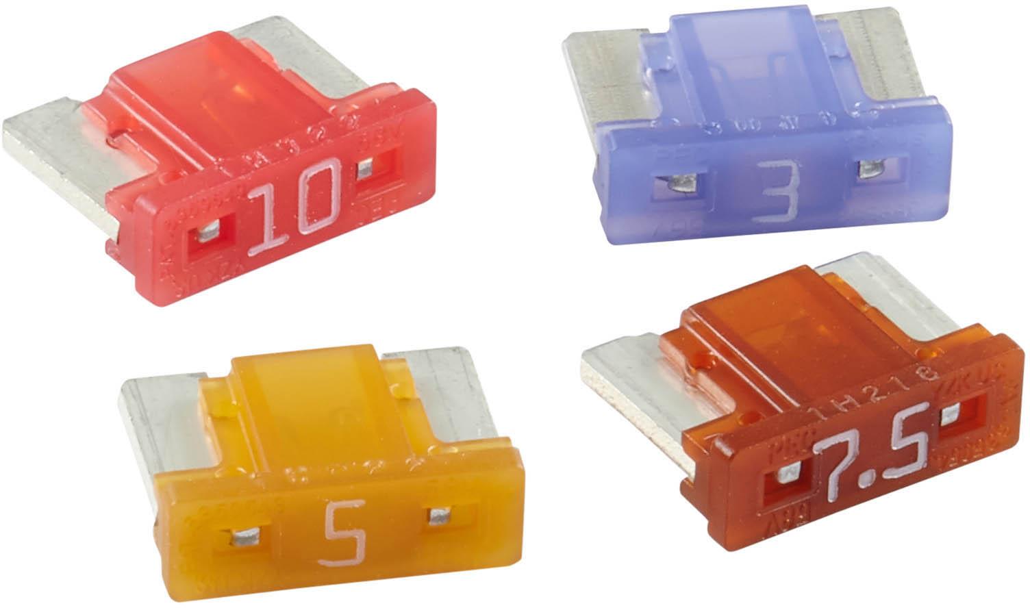 Halfords Assorted Micro Fuses 3/5/7.5/10 Amp (FUSE127)