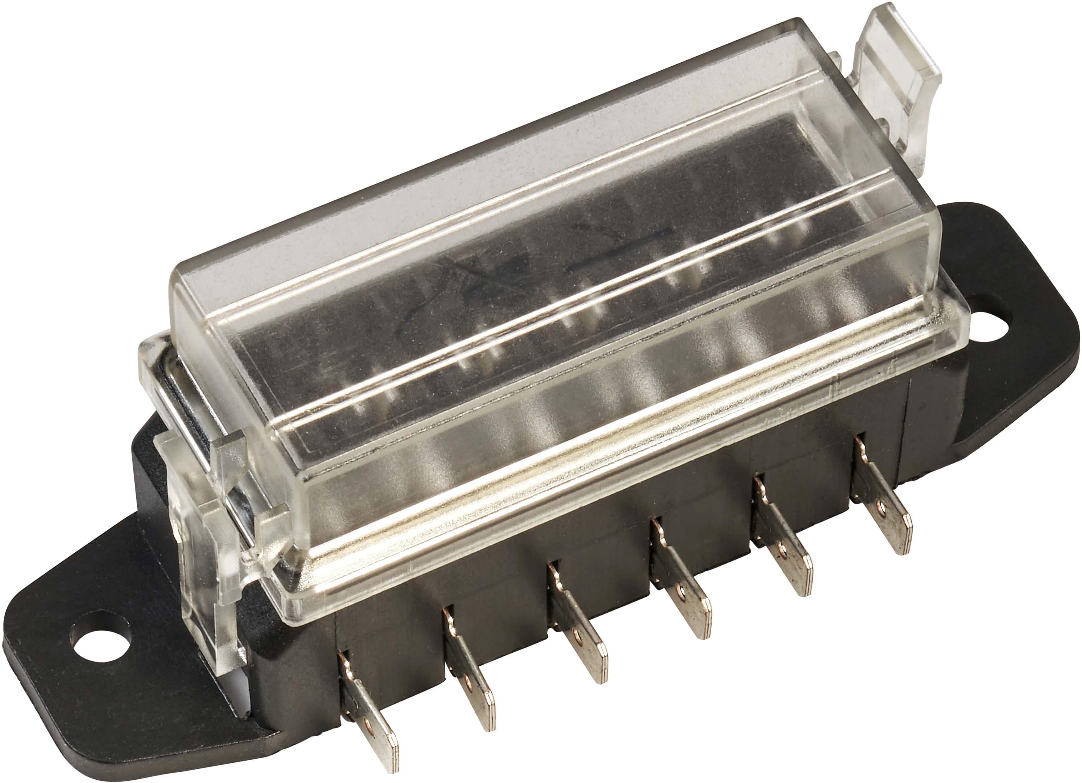 Halfords Compact Fuse Box 6-Way (FUSE222)