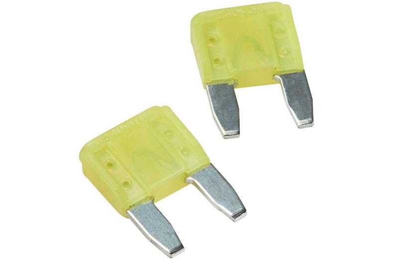 Halfords Mini Blade Fuses 20 Amp (FUSE144) Halfords Mini Blade Fuses 20 Amp (FUSE144)