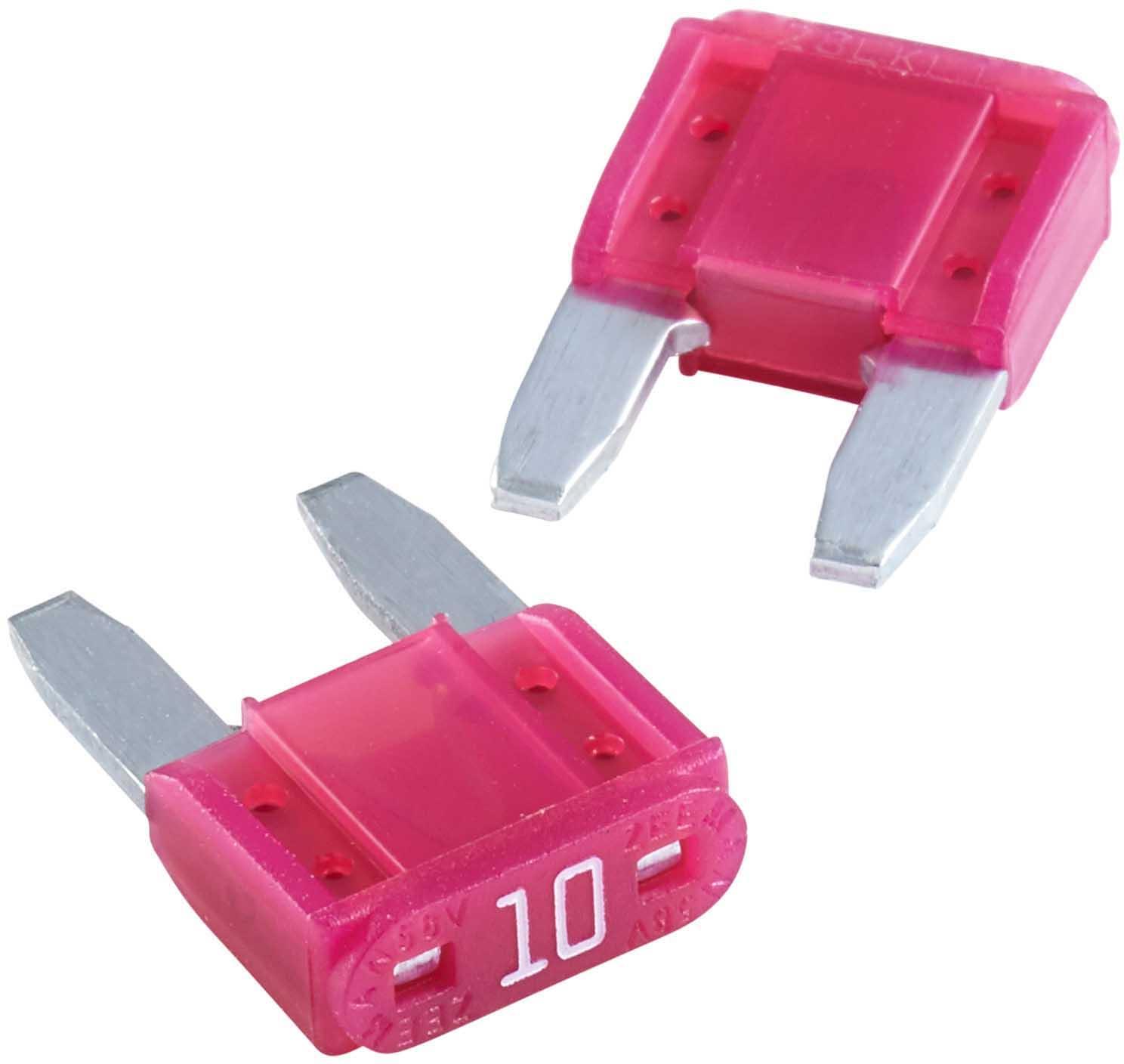 Halfords Mini Blade Fuses 10 Amp (FUSE142)